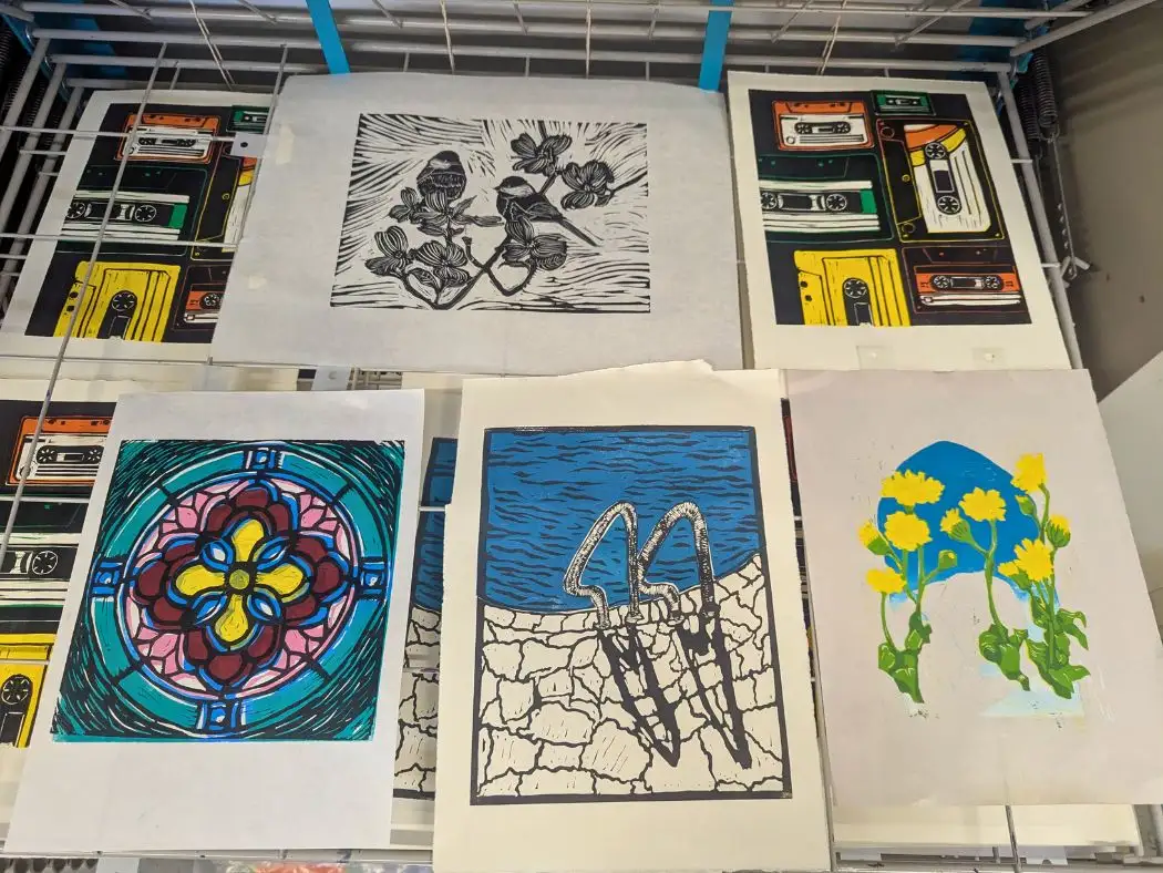 Advanced Beginner Relief Printmaking