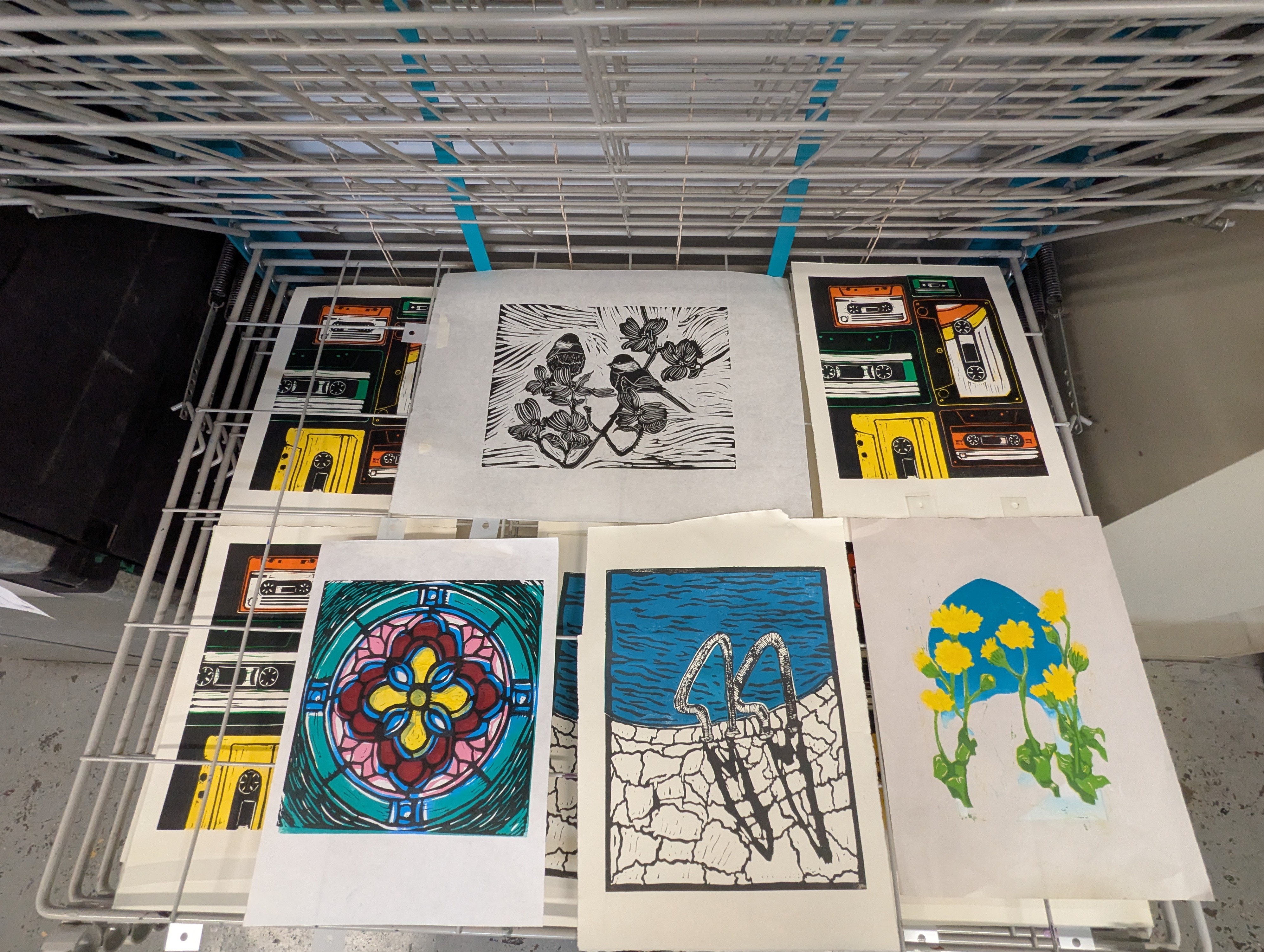 Advanced Beginner Relief Printmaking