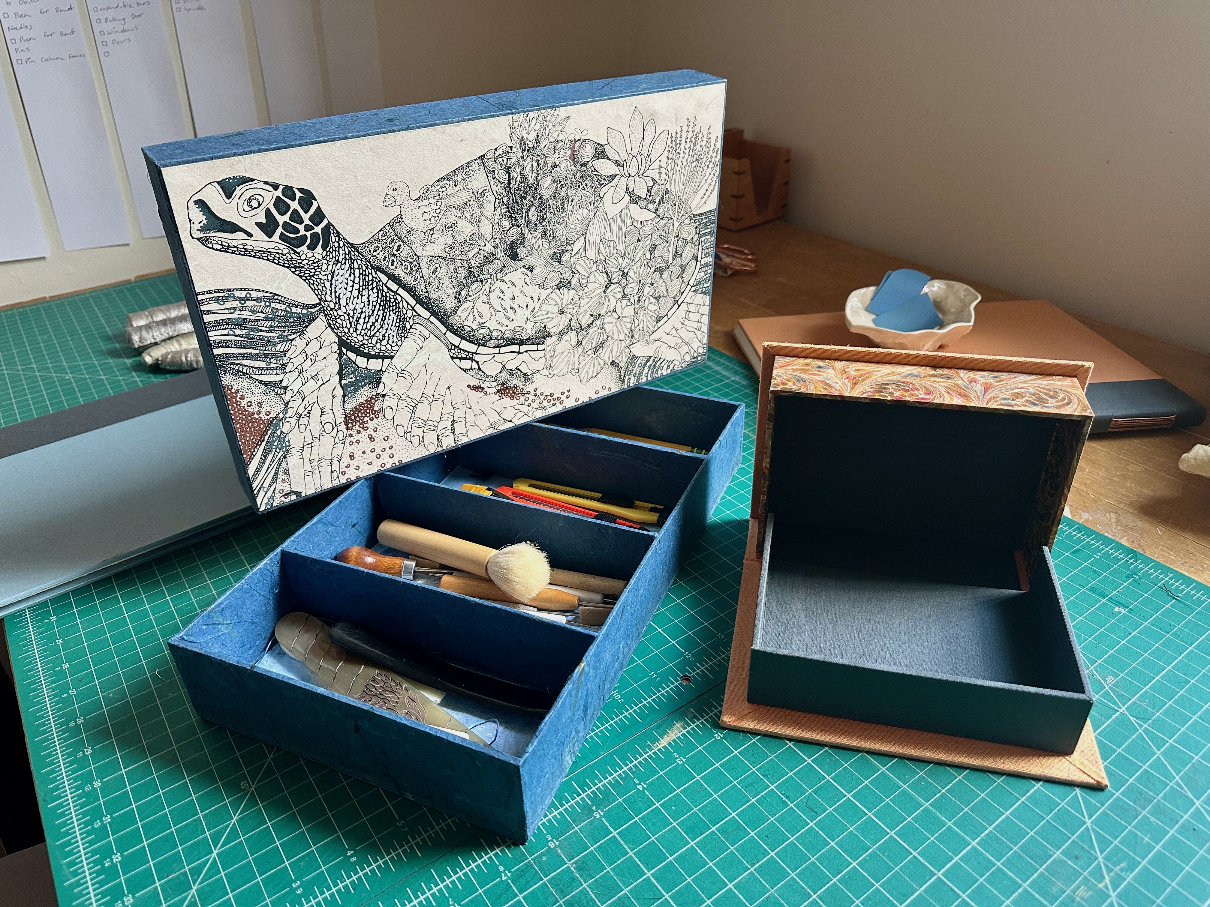 Box Making with Compartments