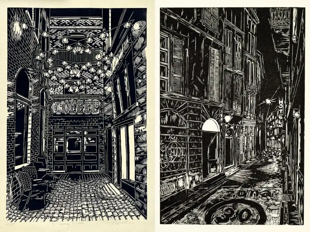 Built to Print: Architectural Linocut