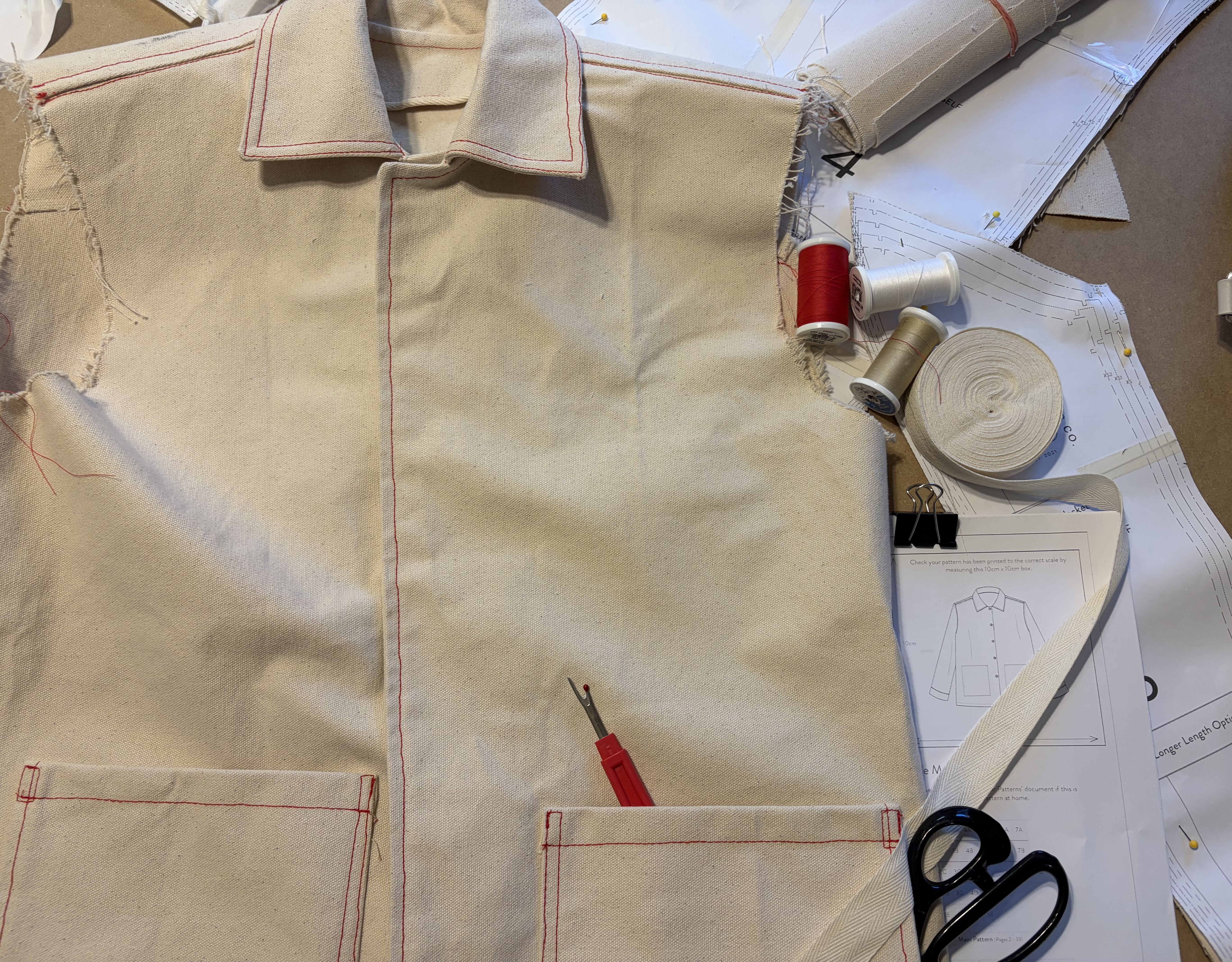Chore Jackets & Outerwear Sewing