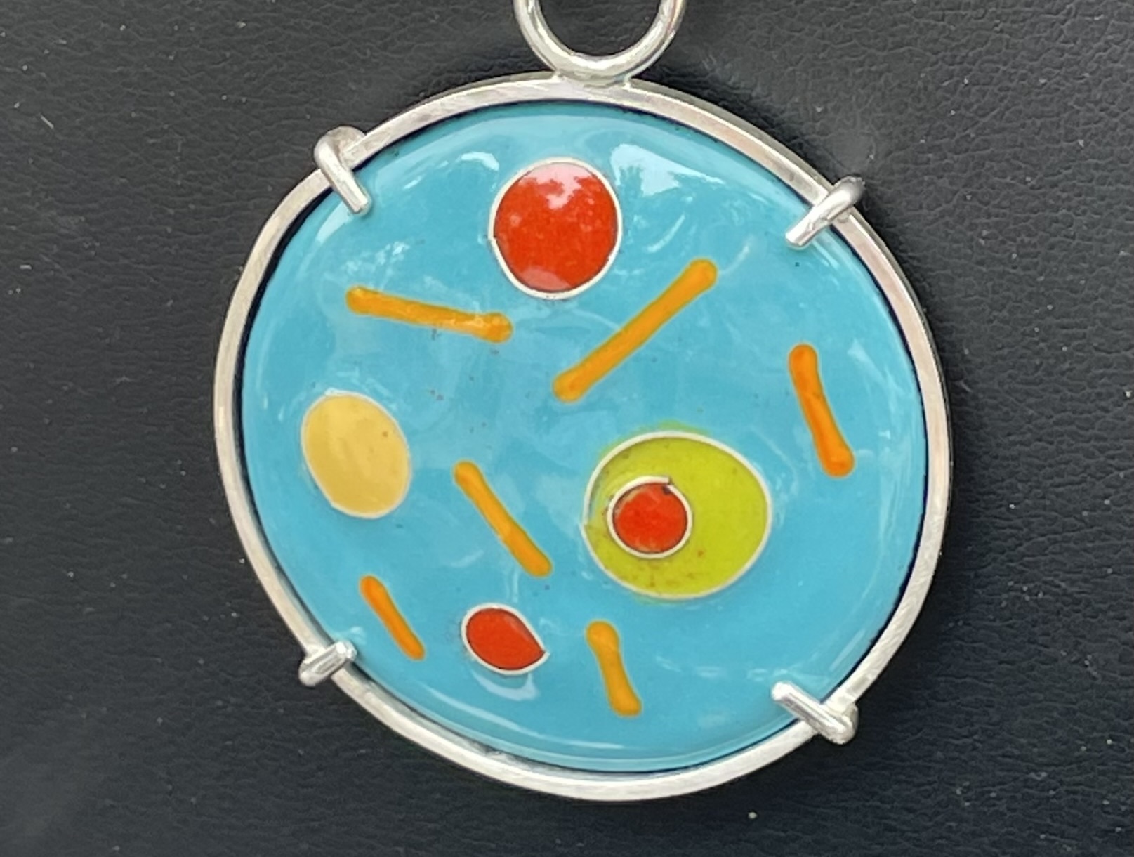 Enameling Cloisonne Style with Silver Wires