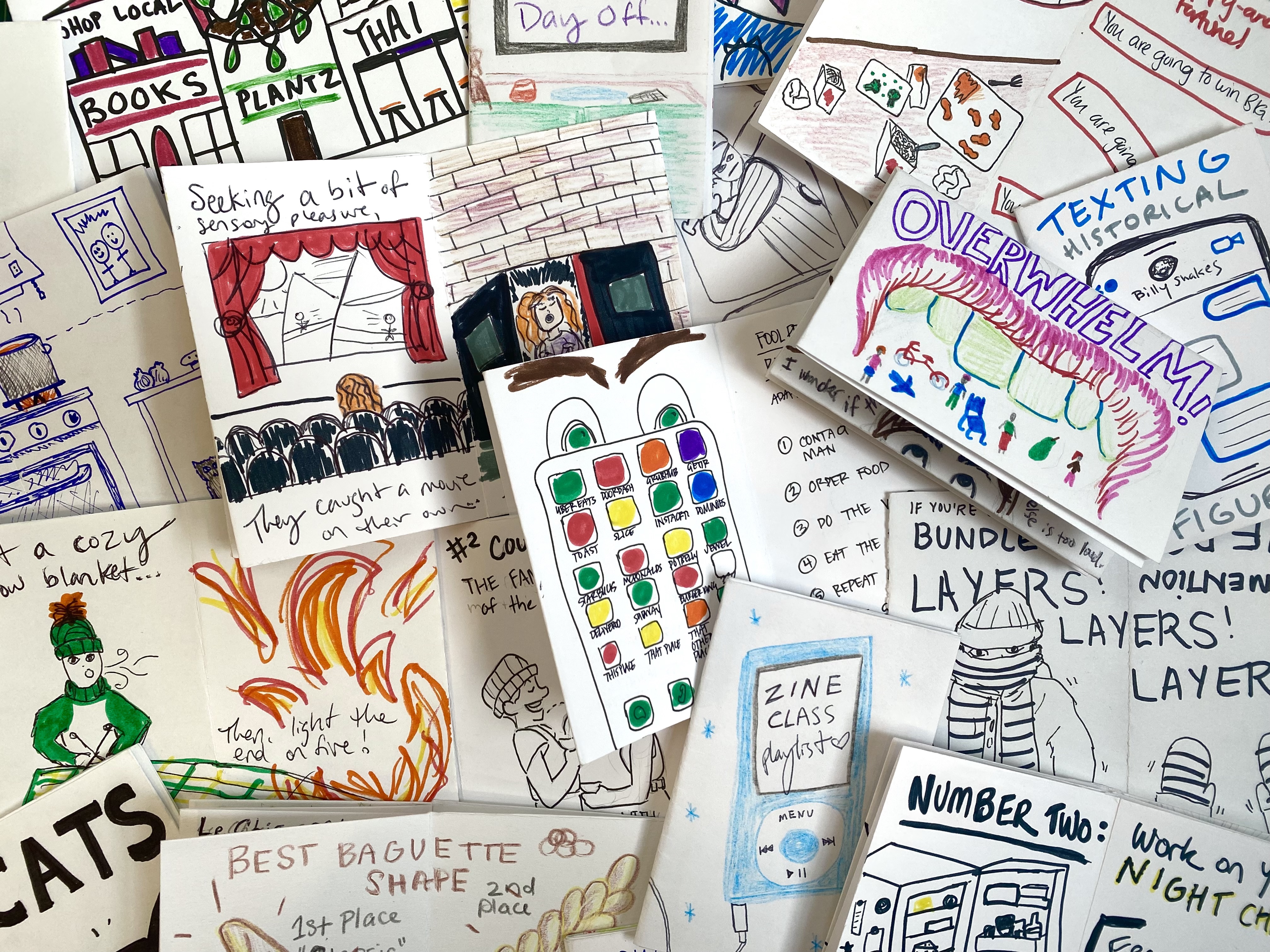 Collaborative Zine Making