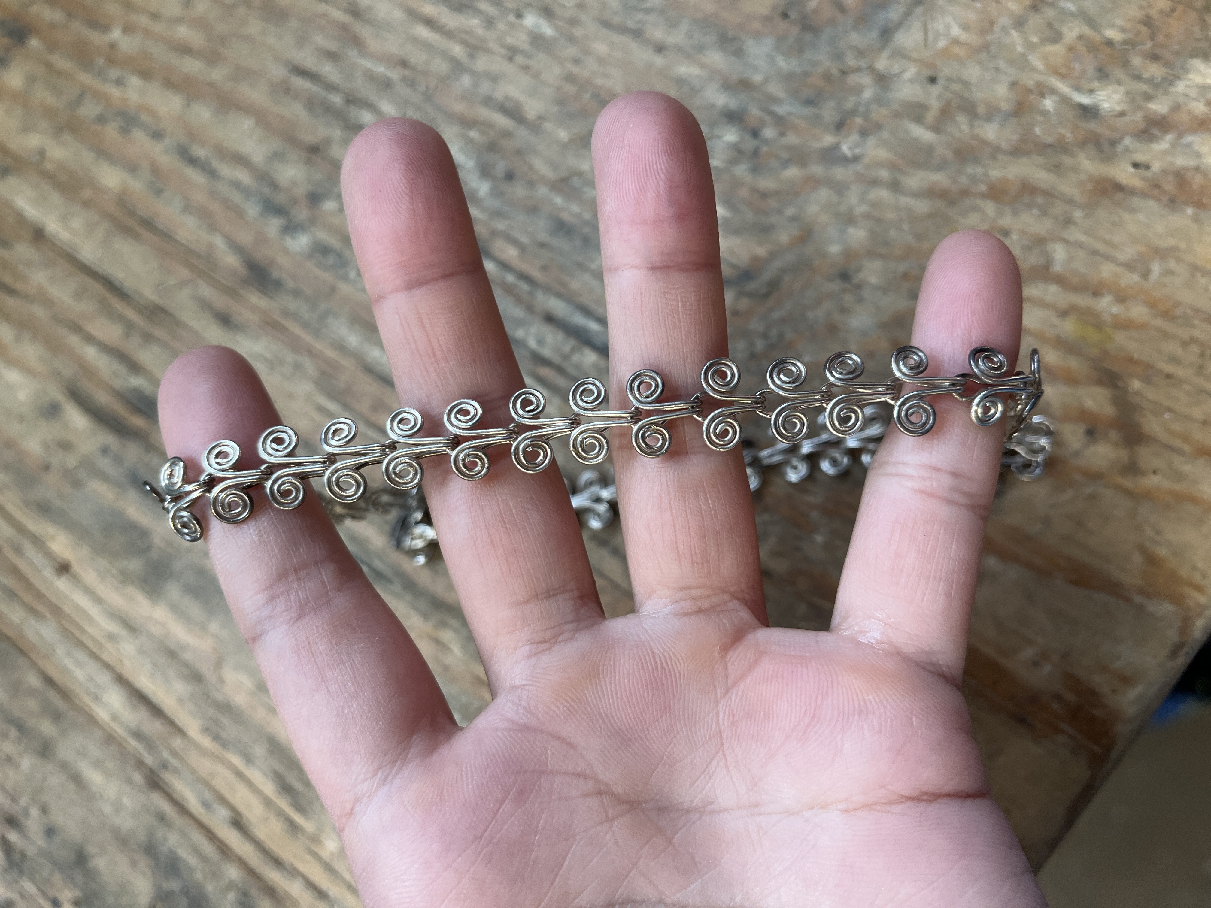 Egyptian Coil Chain Bracelet