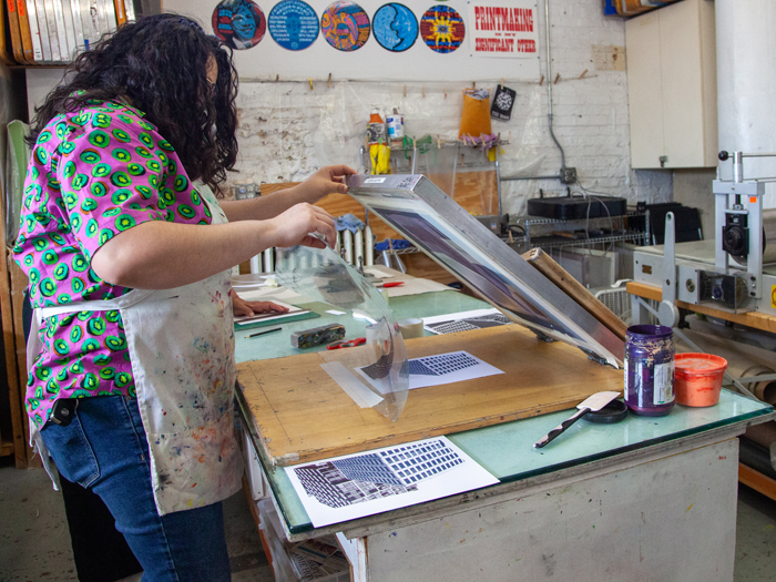 First-Time Screen Printing on Paper