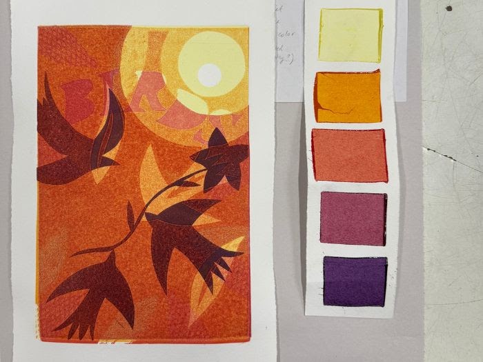 Artist’s Playground: Monotype Explorations