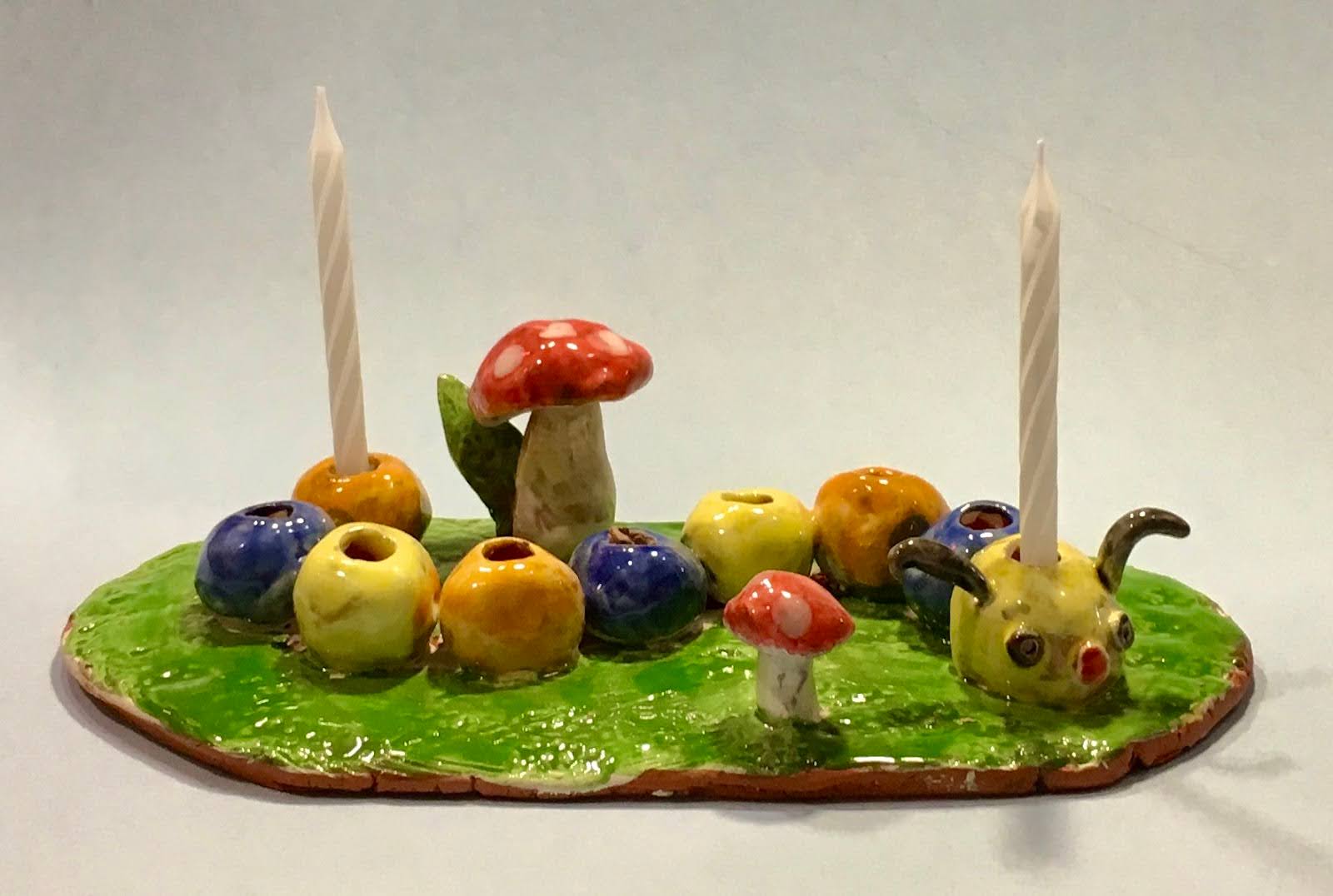 Mini Menorahs