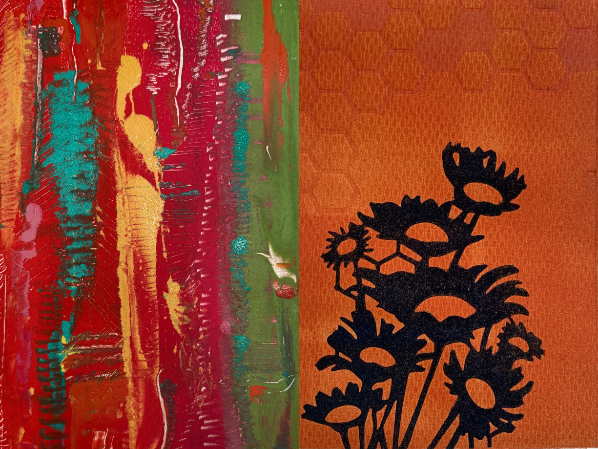 Painterly Prints: Introduction to Non-Toxic Monotypes