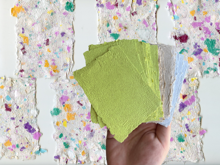 Paper Making with Recycled Materials at Lillstreet Art Center