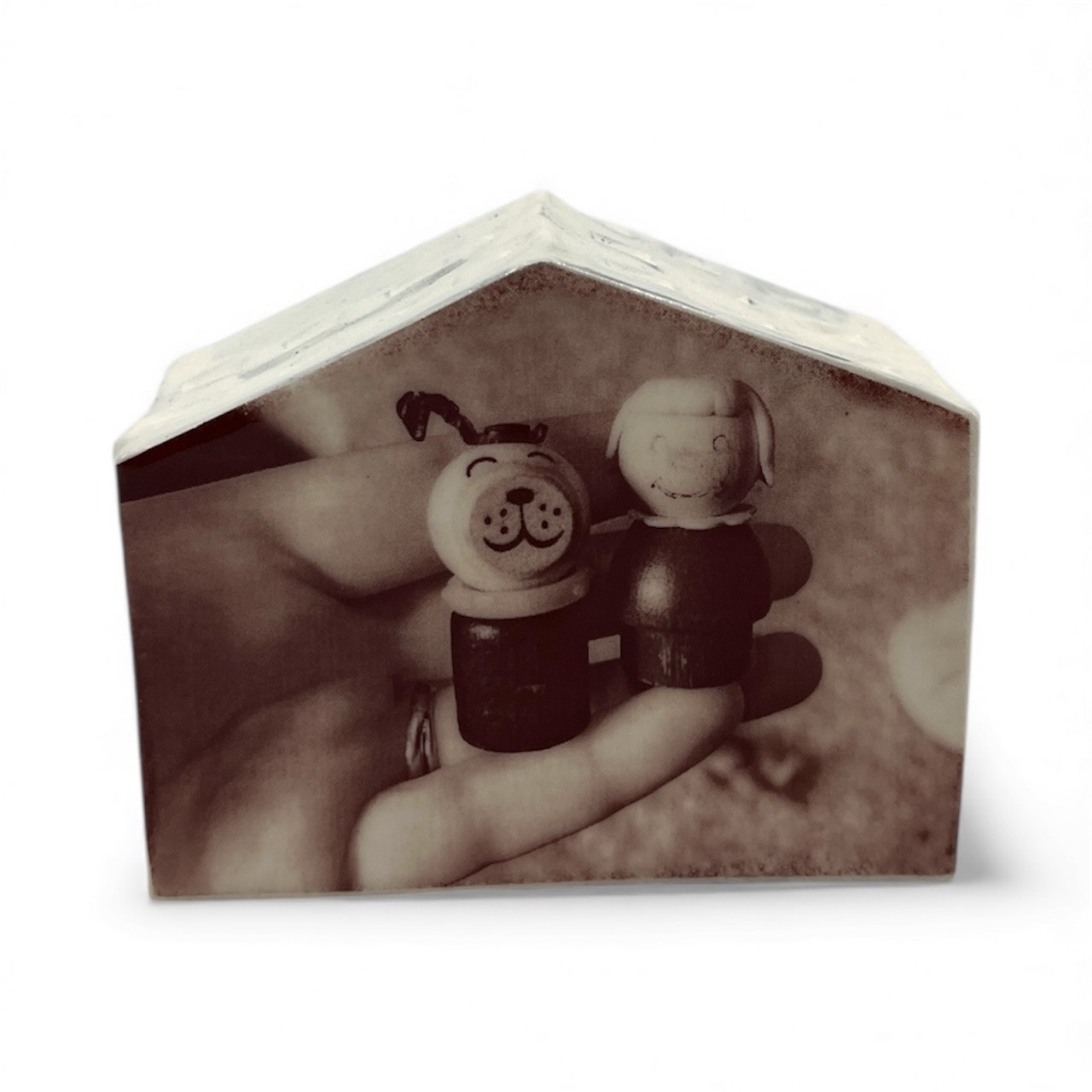 Dog & Girl, house