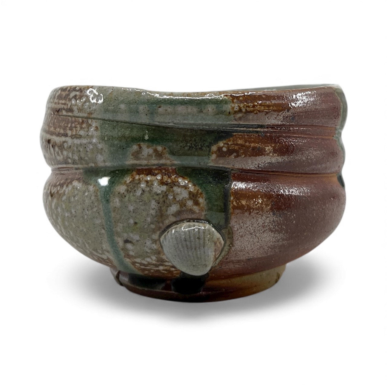 Bowl, 1, soda fired, stoneware