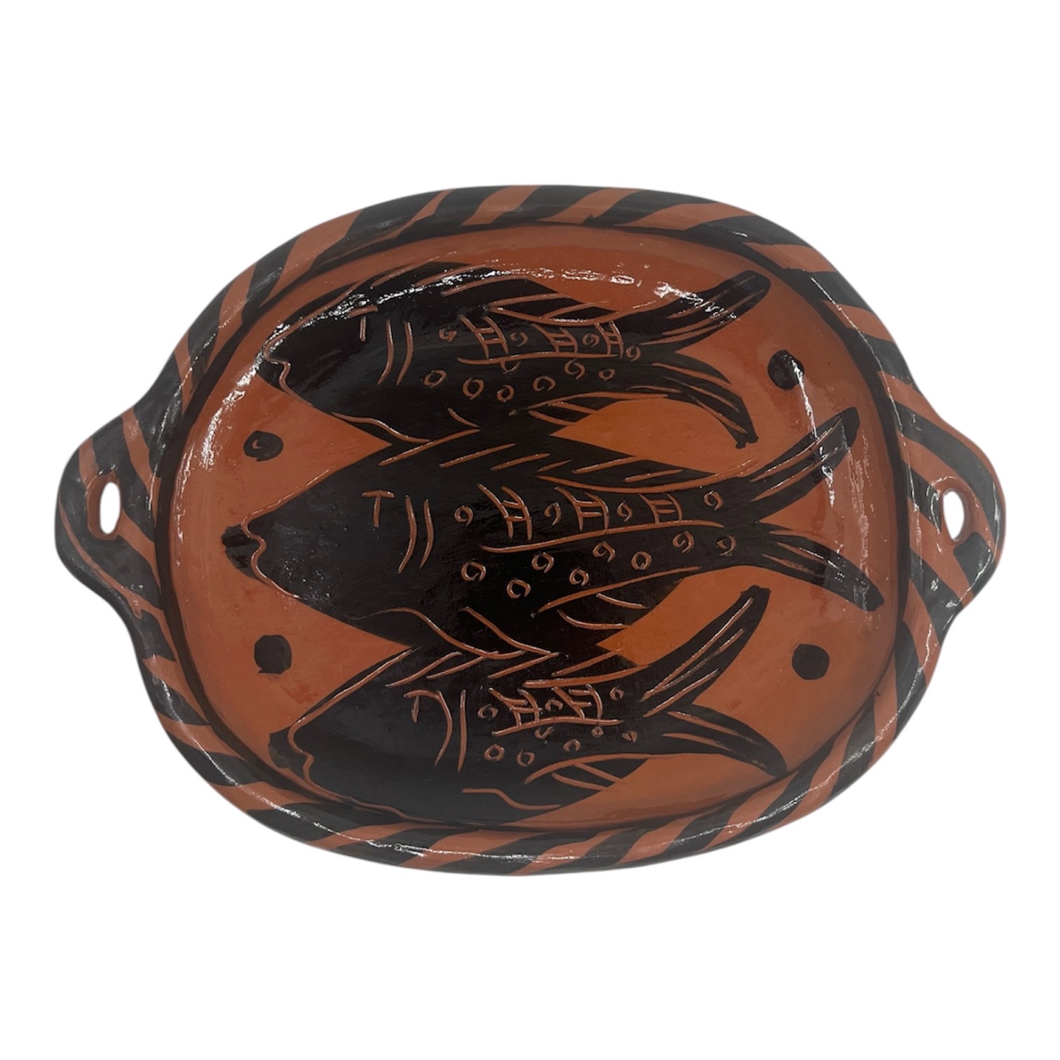 Black- figure tray: Fish *Kitchen Sink