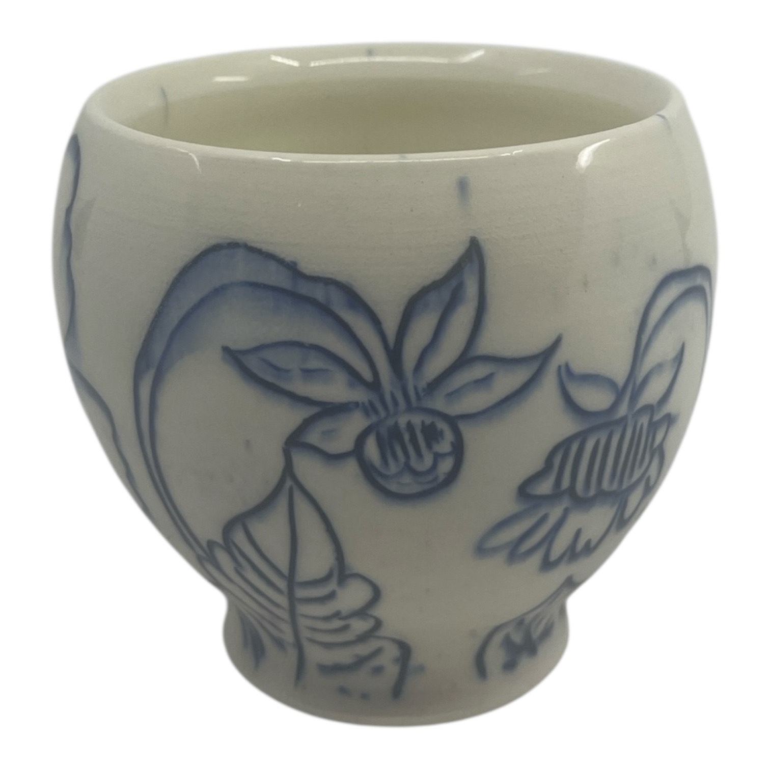 Cobalt Dahlia Cup 1 *Kitchen Sink