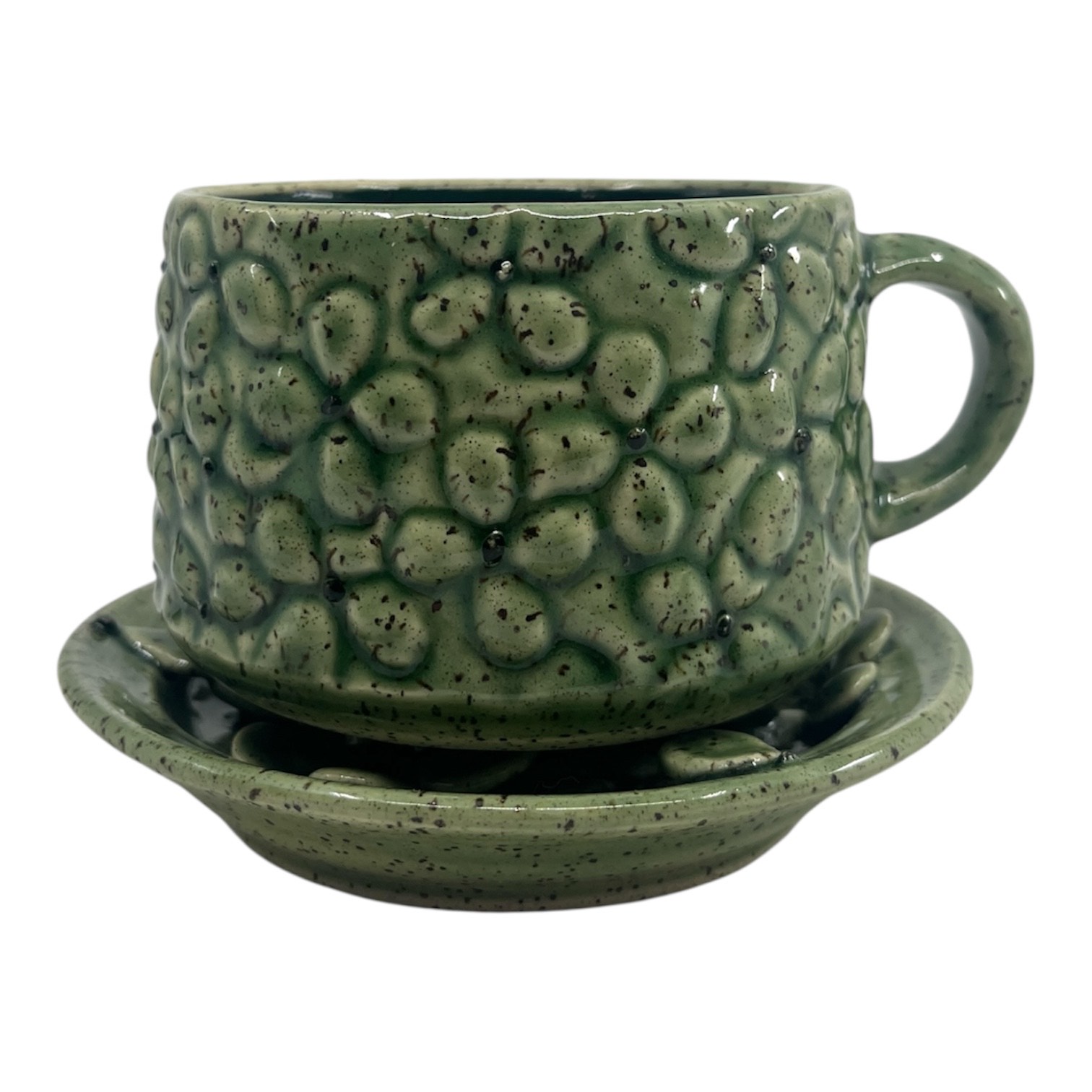 Cup (& saucer) w/ hidden frog *Kitchen Sink