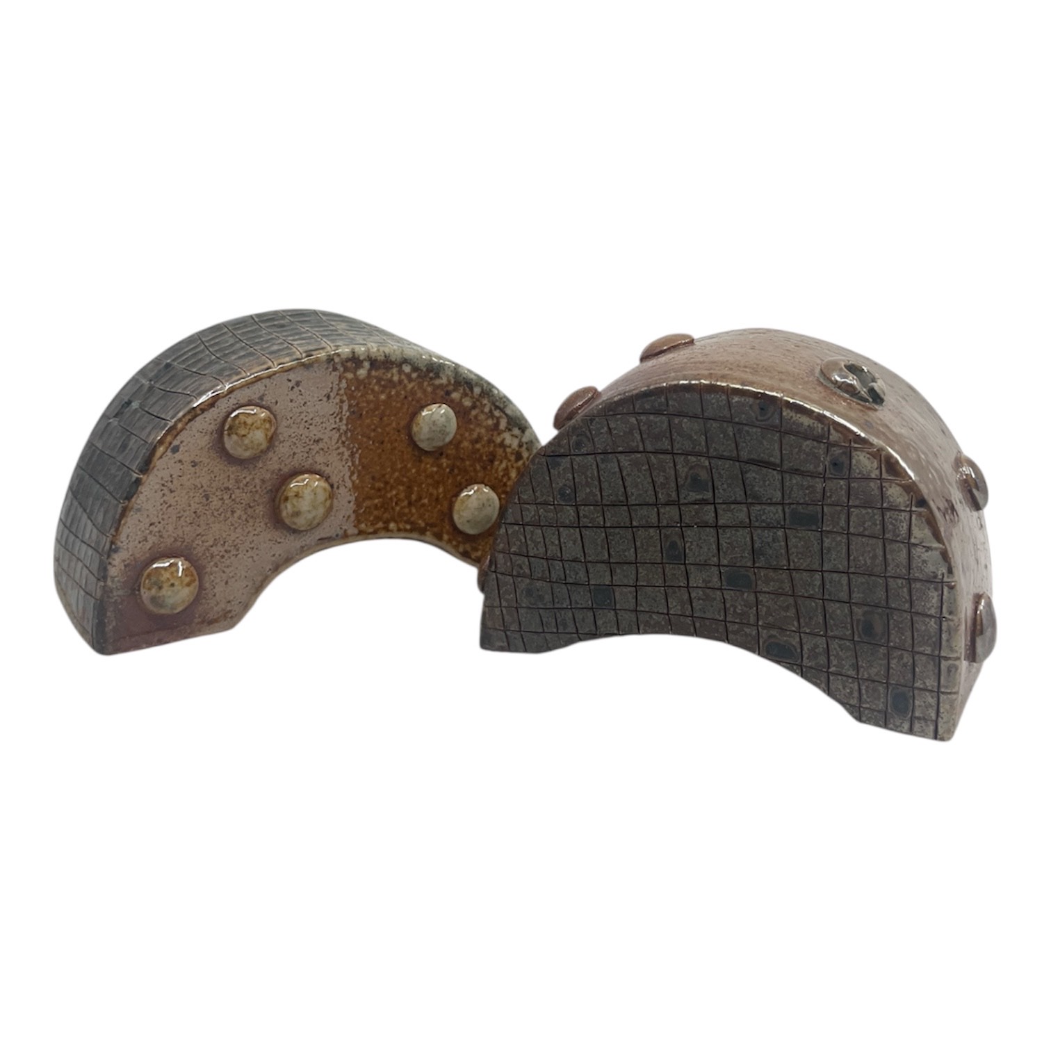 Salt & Pepper set, soda fired *Kitchen Sink