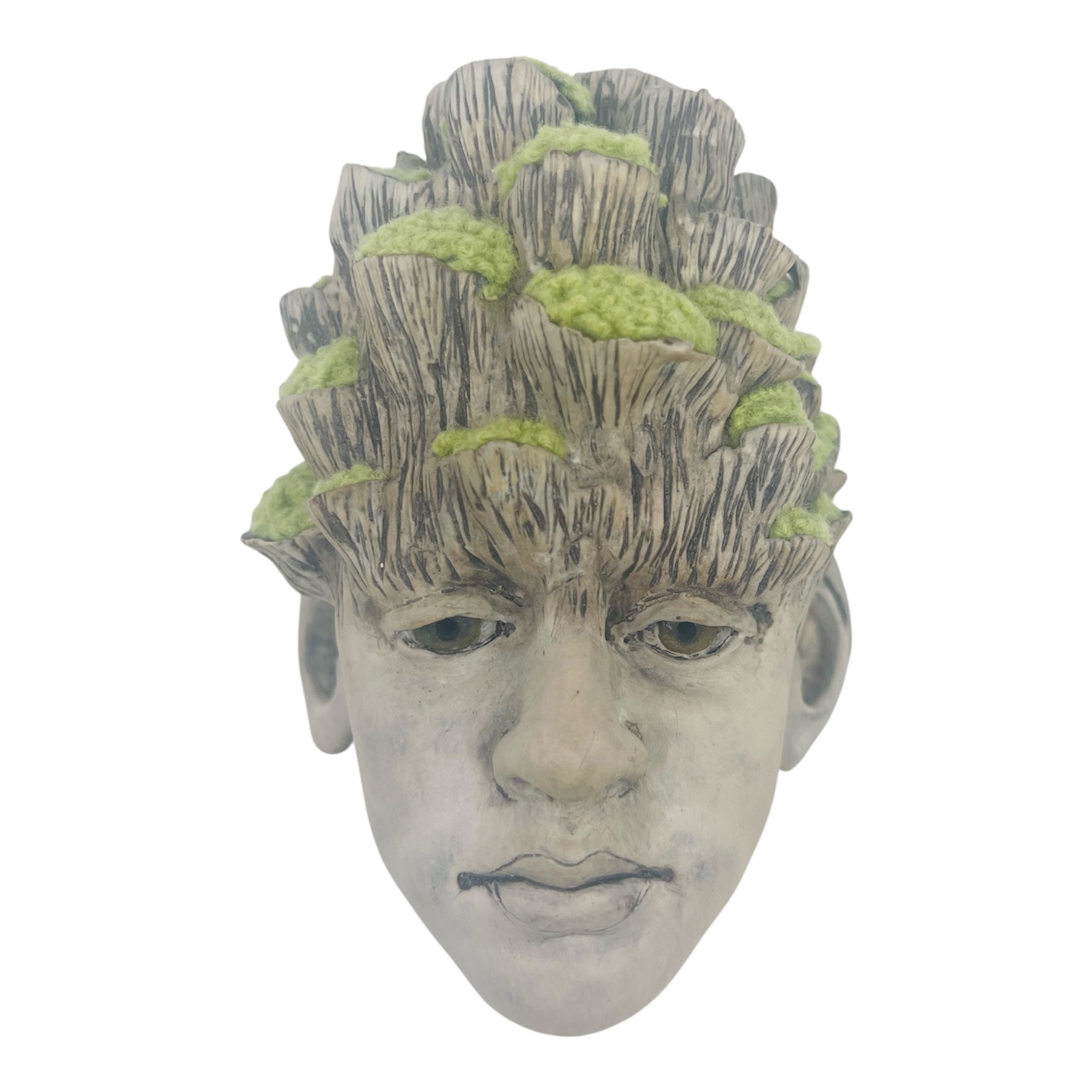 Moss man head