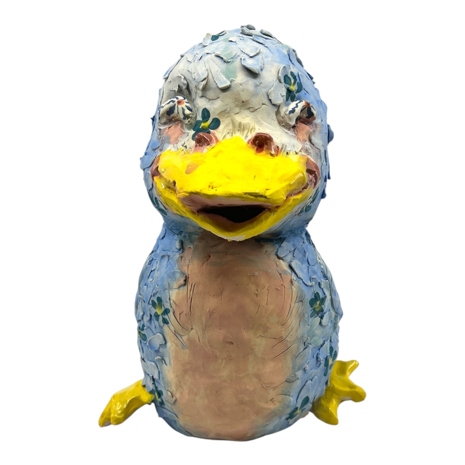 Party Fowl, stoneware