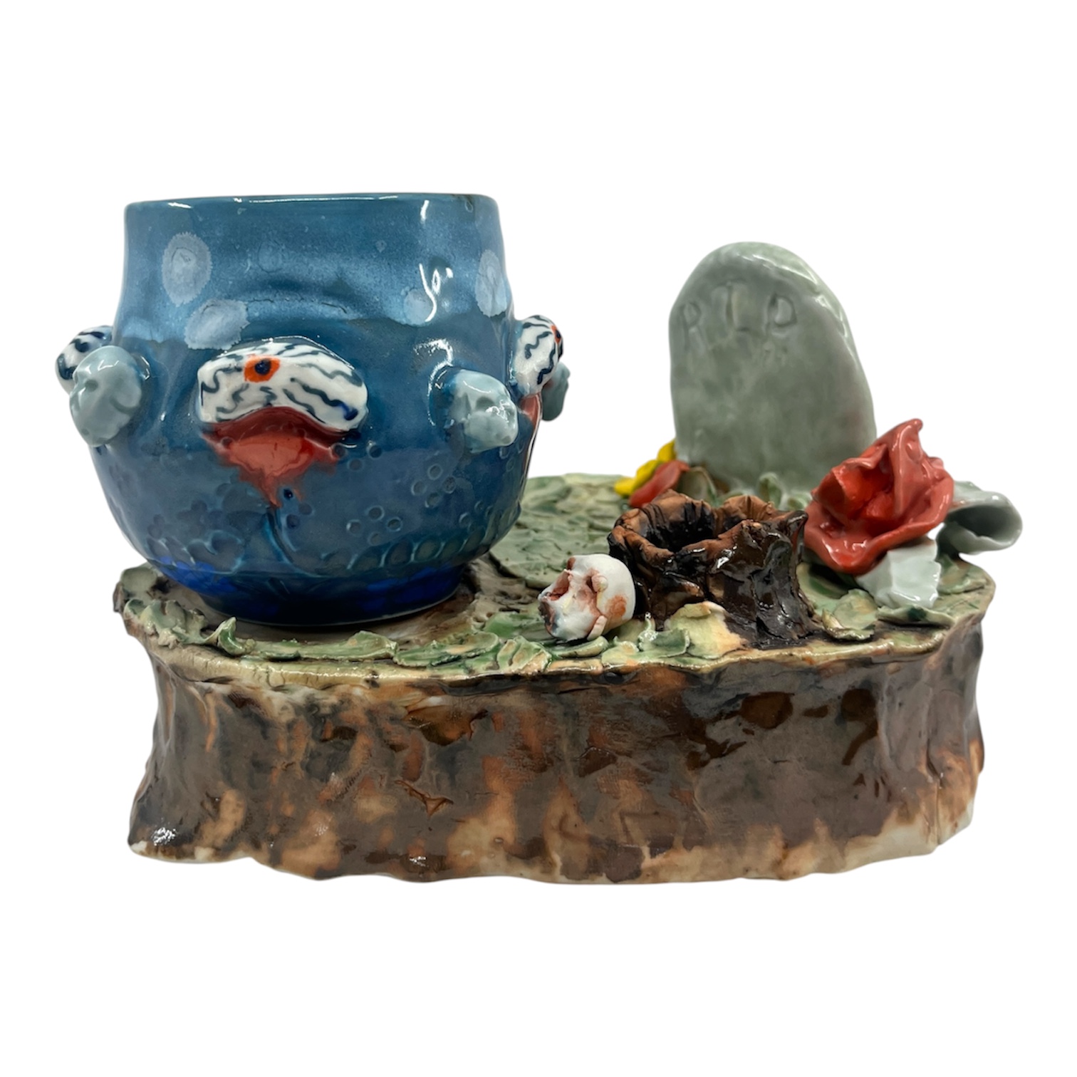 Standing on the Shoulders of Giants, porcelain