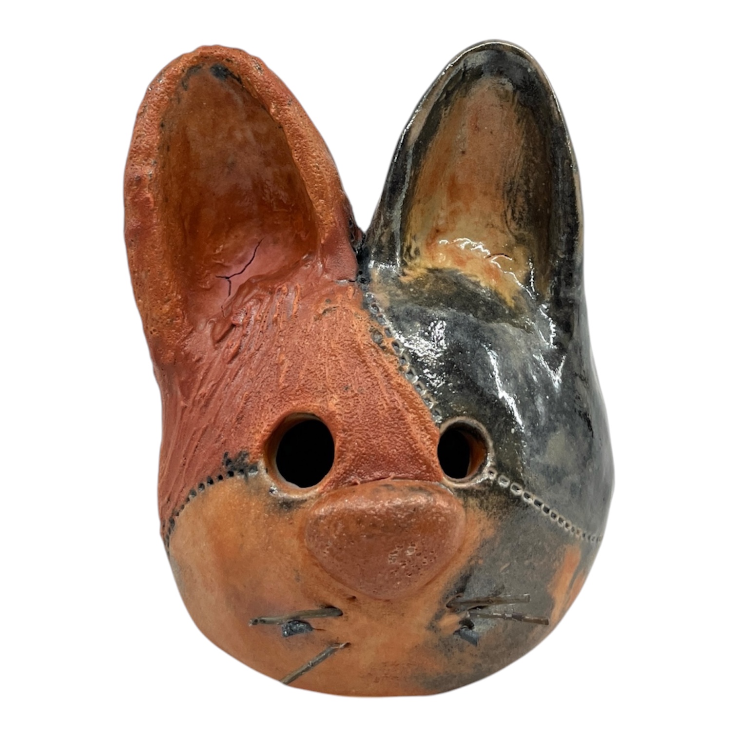 Textured Pink Cat Head