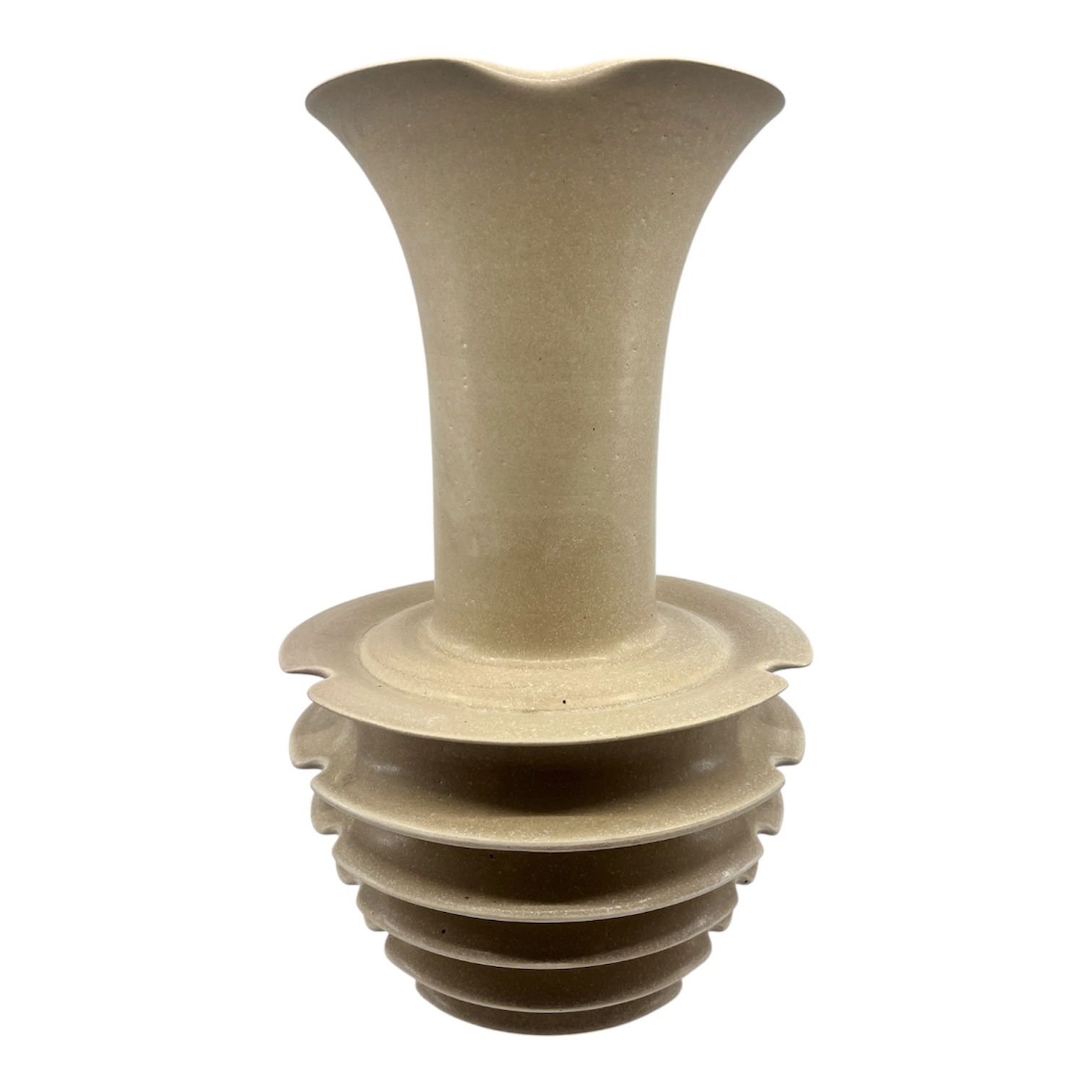 Large Beige Vase
