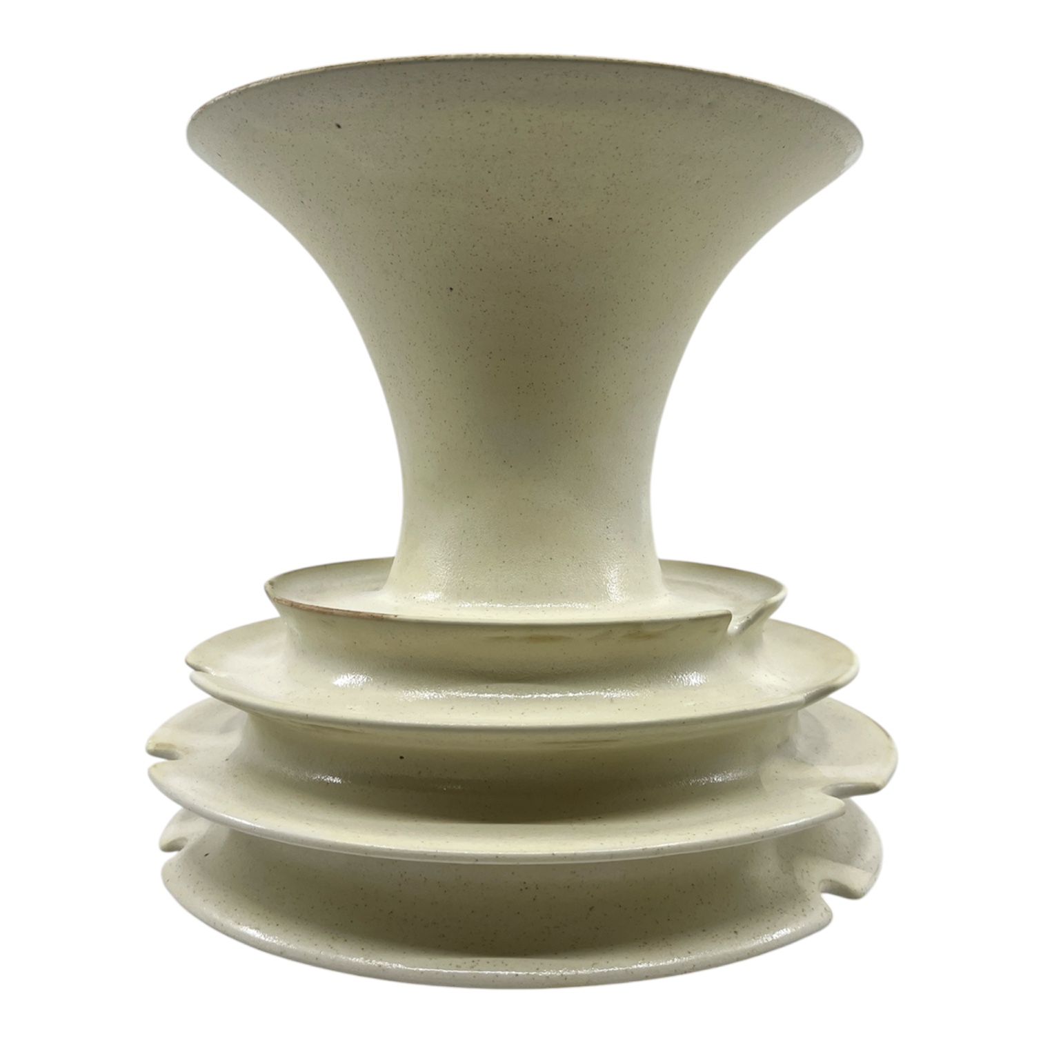 Large Cream Vase