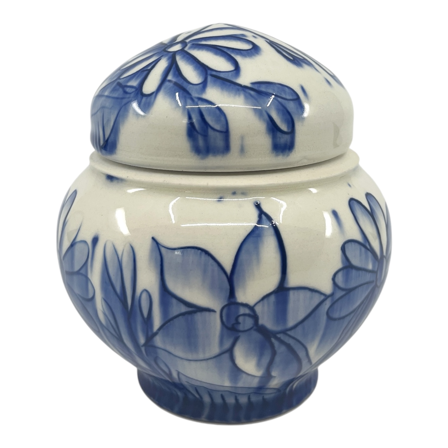 Colorful wildflower jar 1