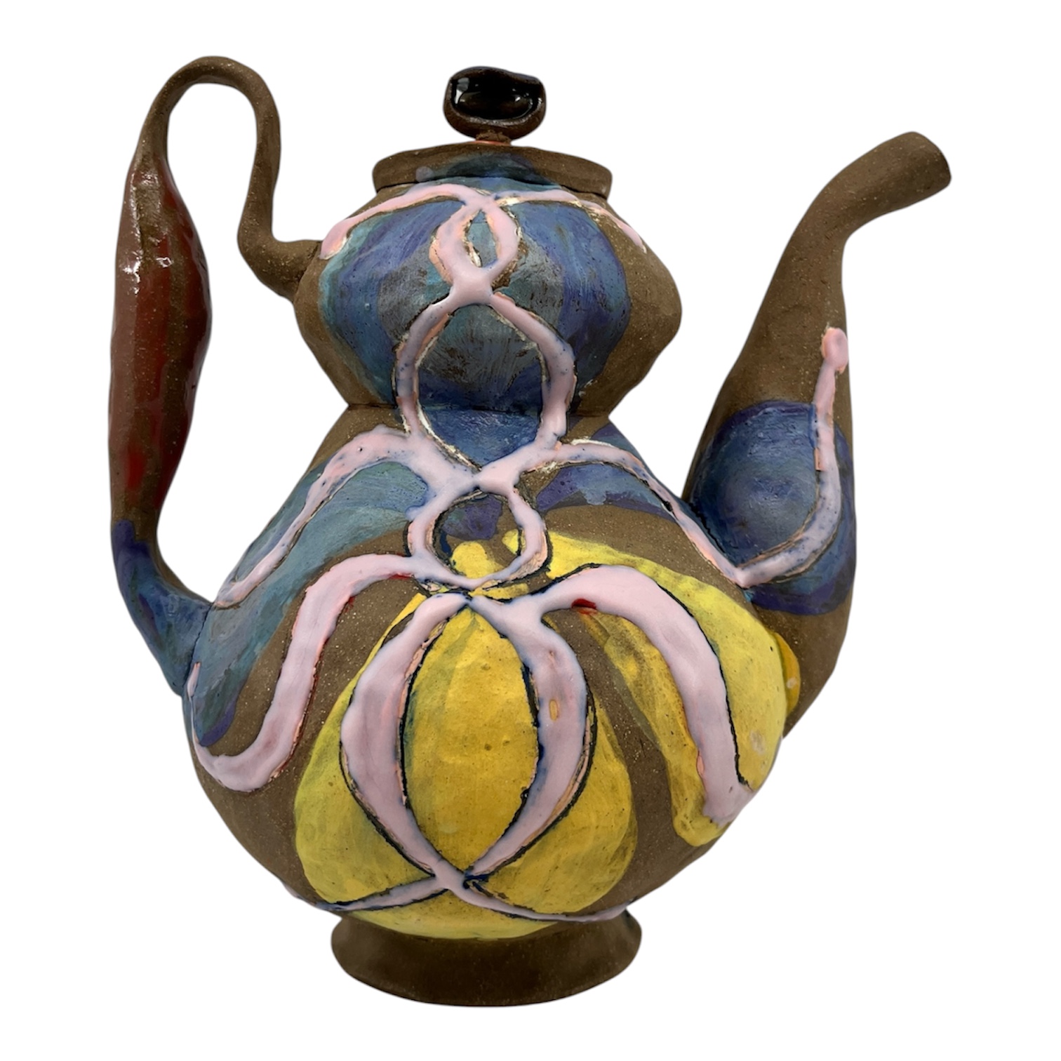 Orchid Teapot