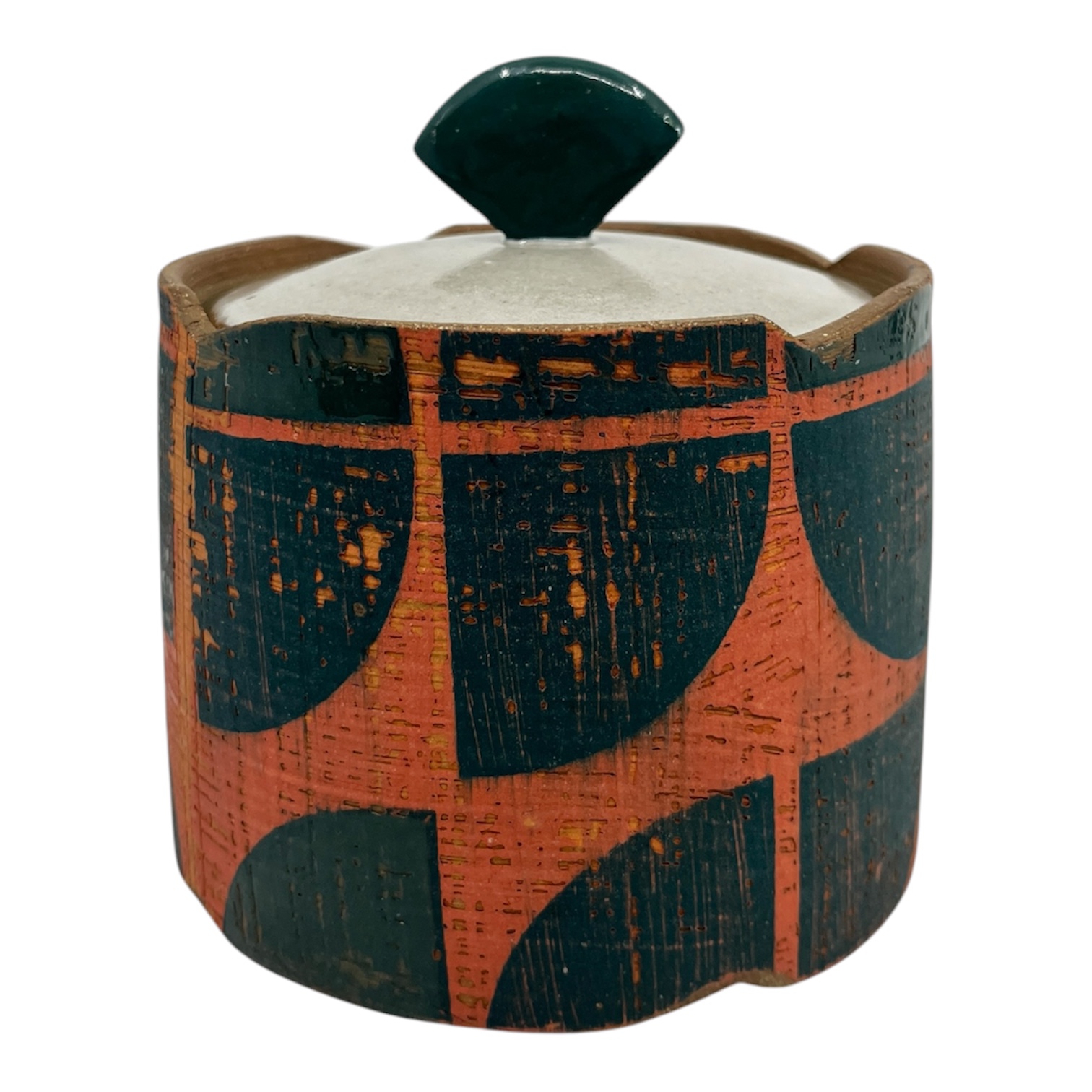 Orange jar