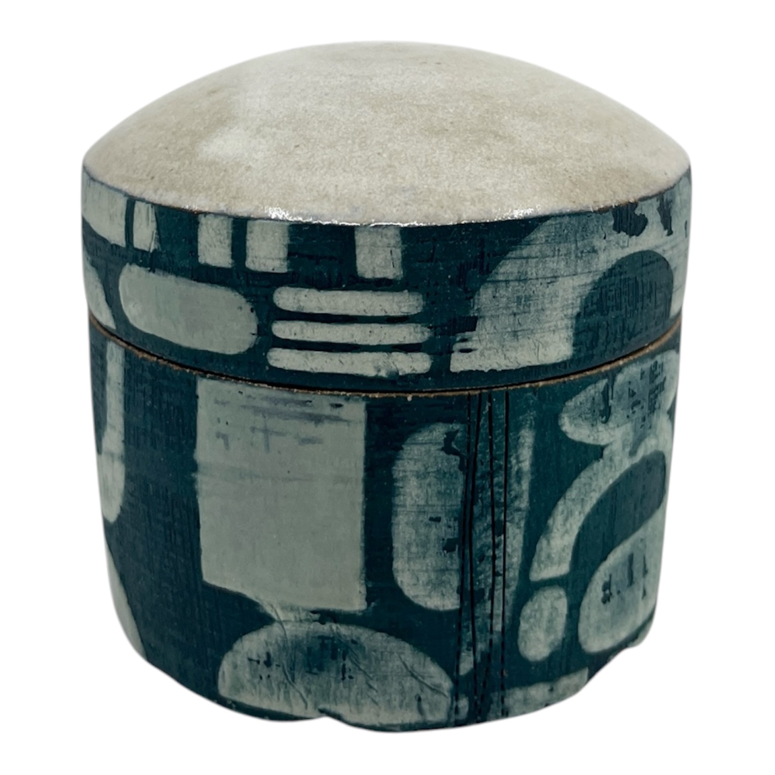 Covered jar