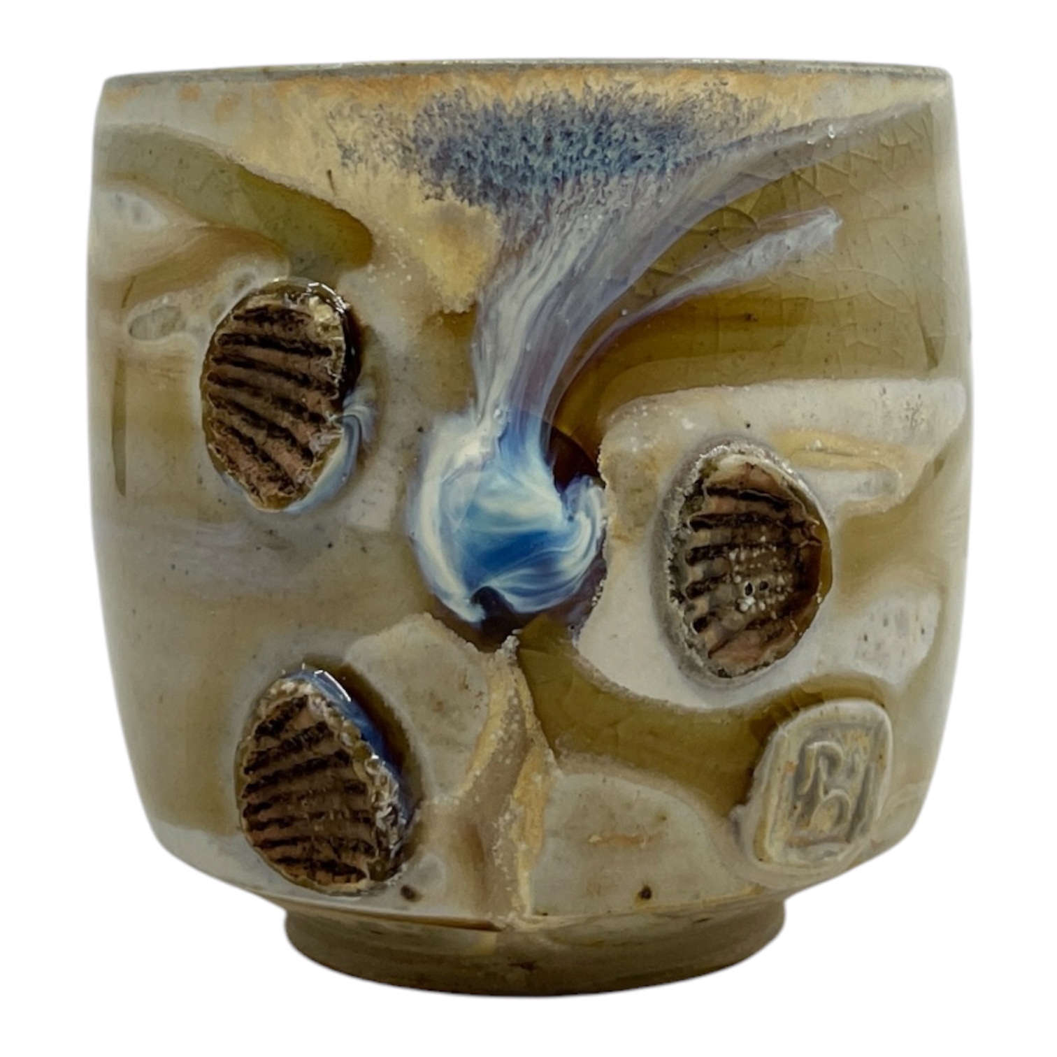 Side fired cup