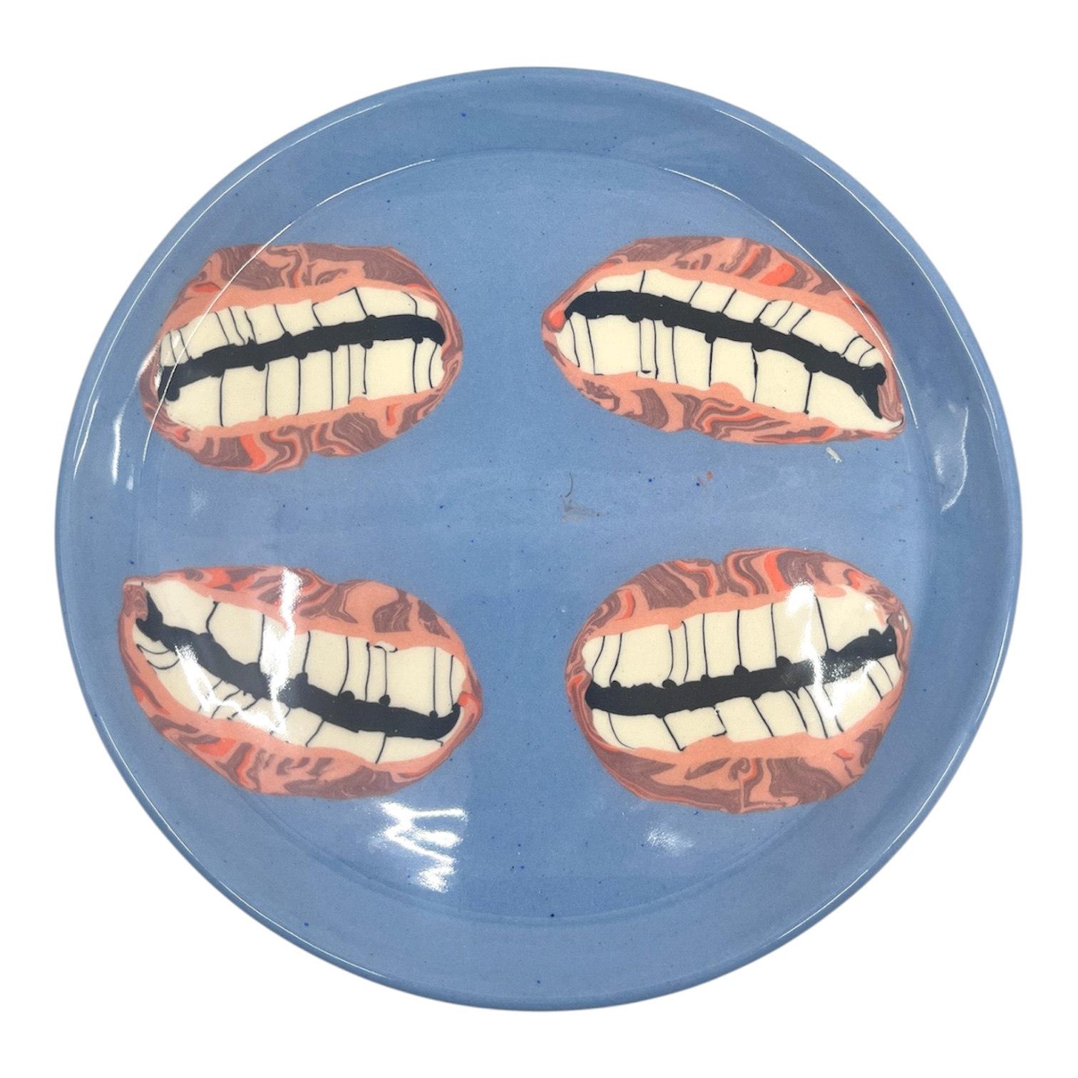 Piano key teeth plate