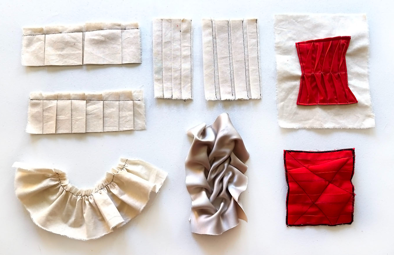 Sewn Fabric Surface Manipulations