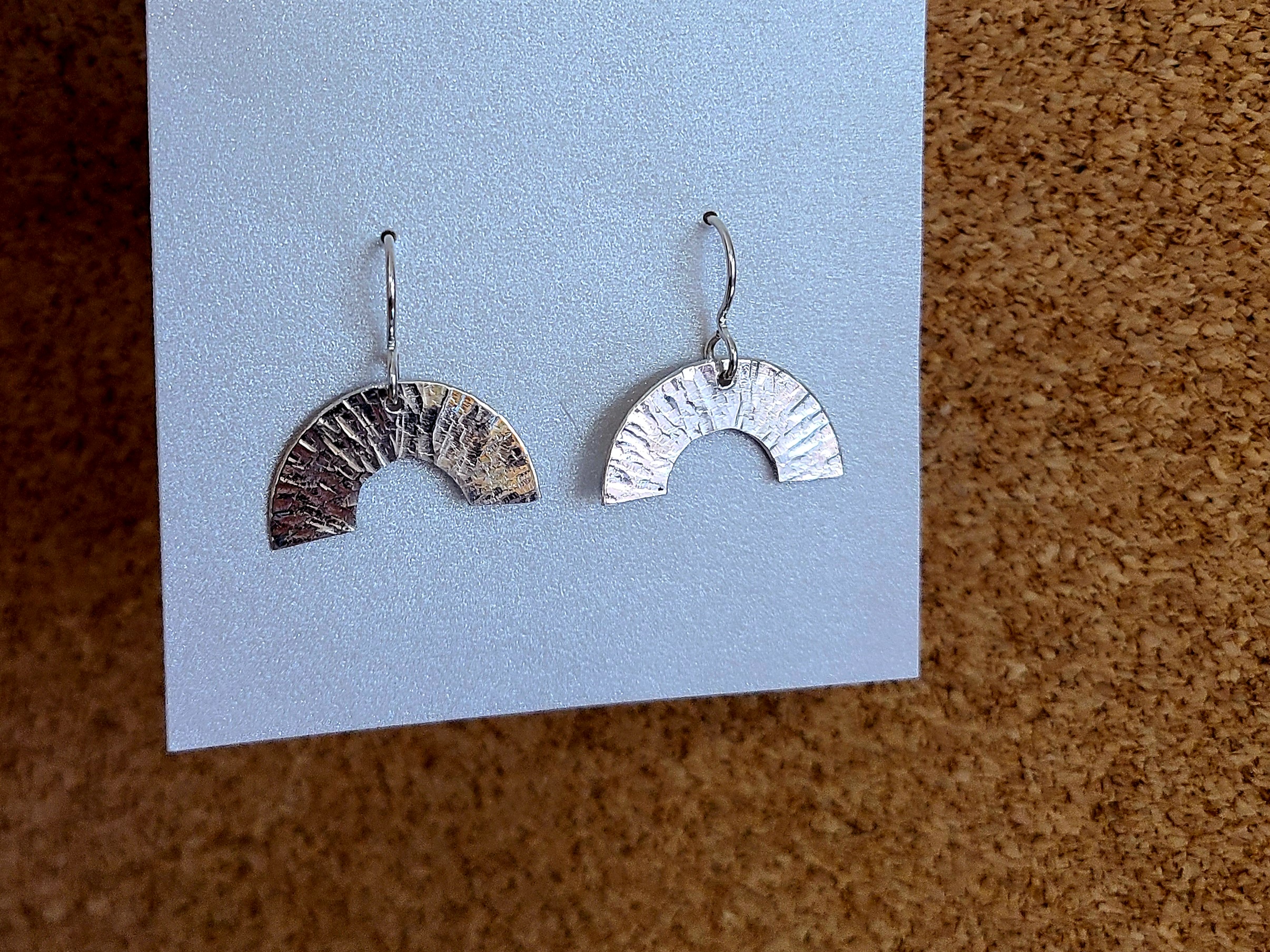 Simple Silver Earrings