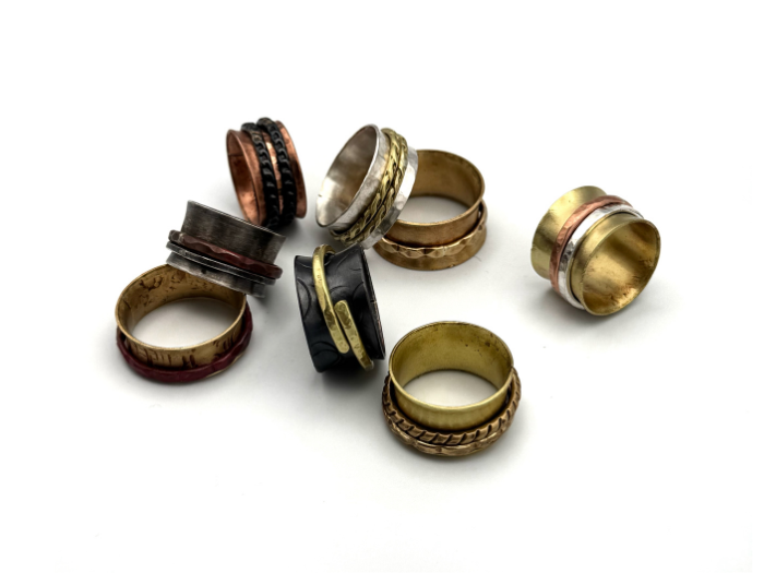 Spinner Silver Ring