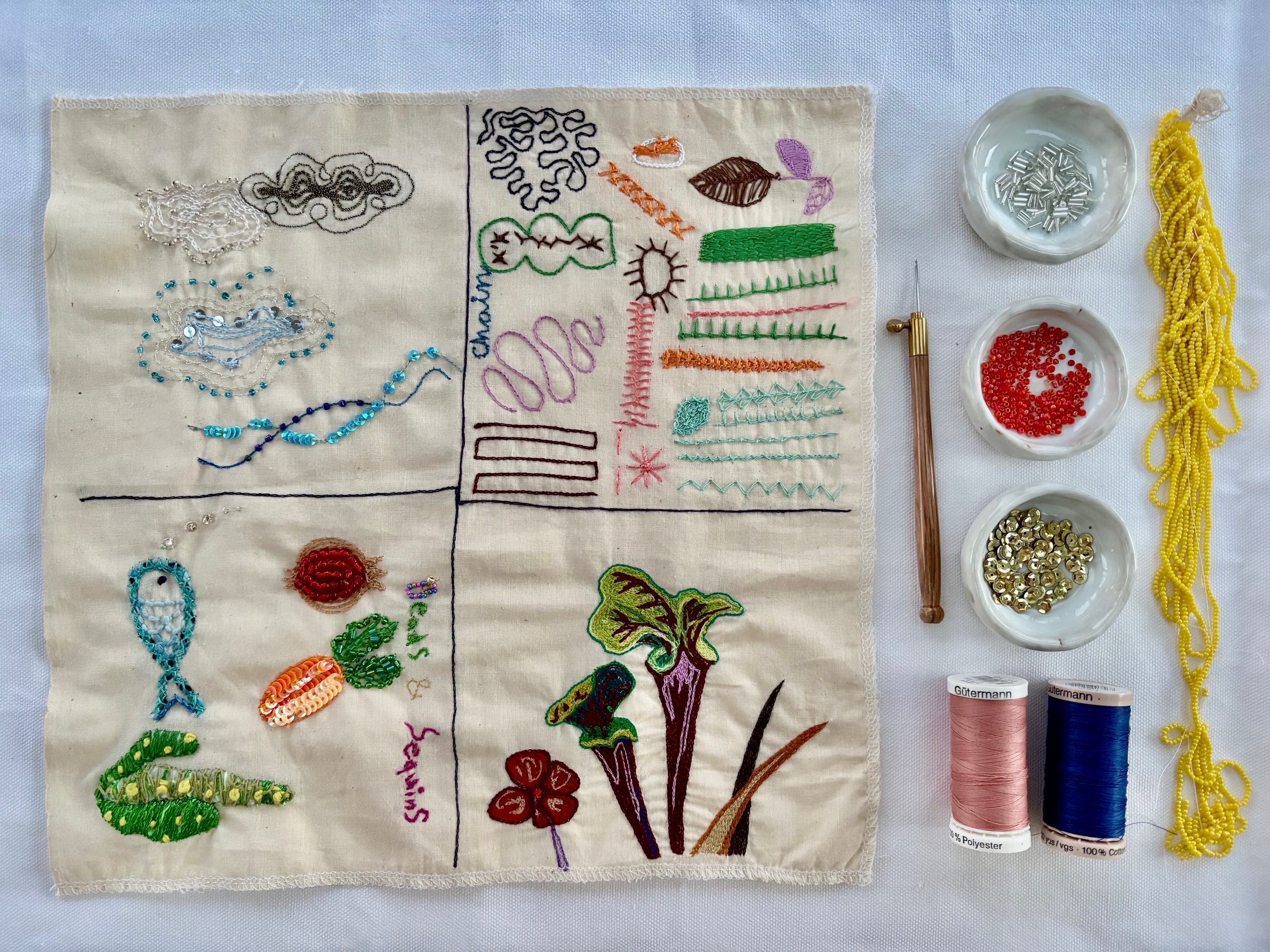 Tambour Beading & Aari Embroidery