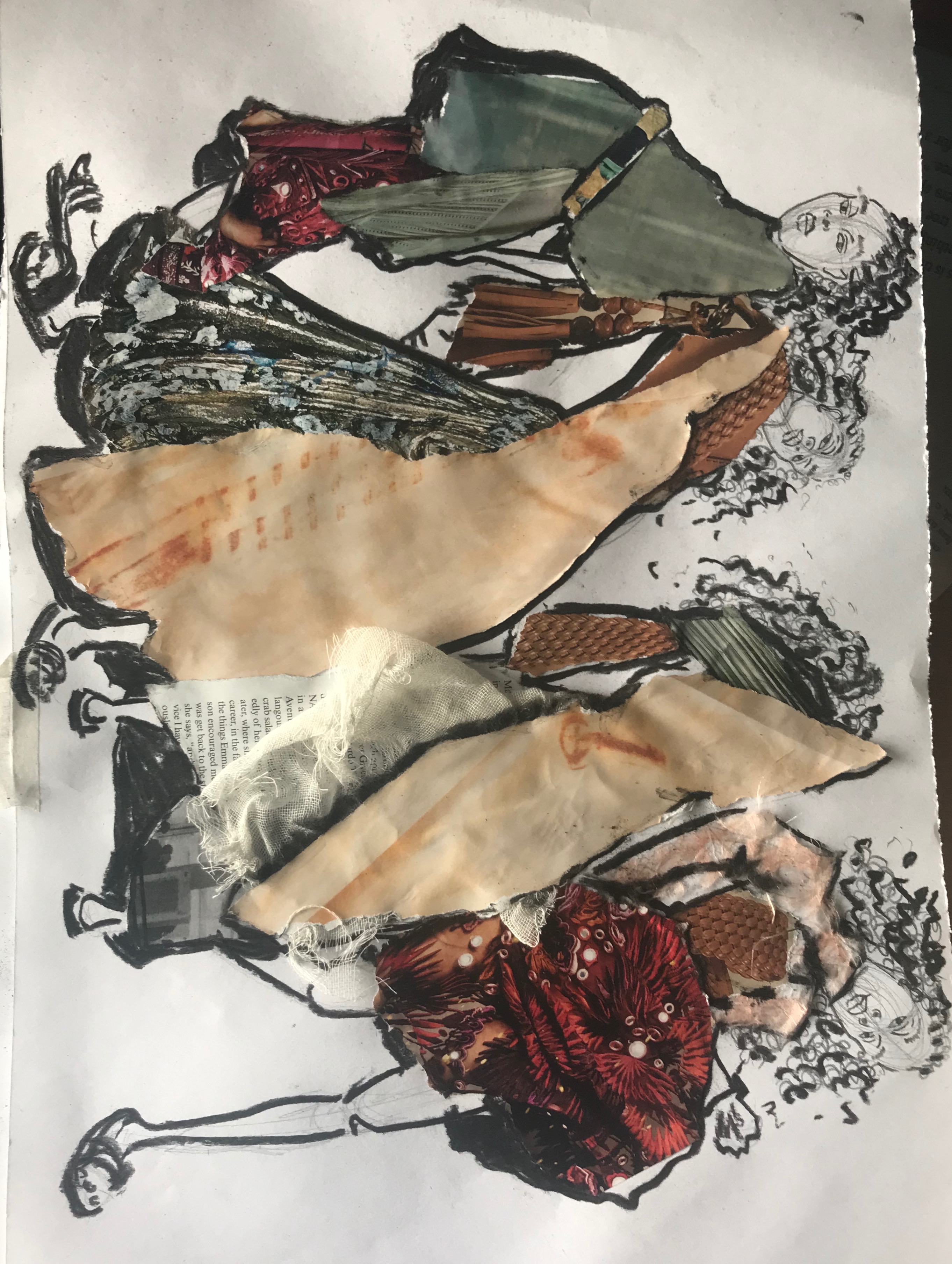 Studies in Fashion Illustration & Mixed Media