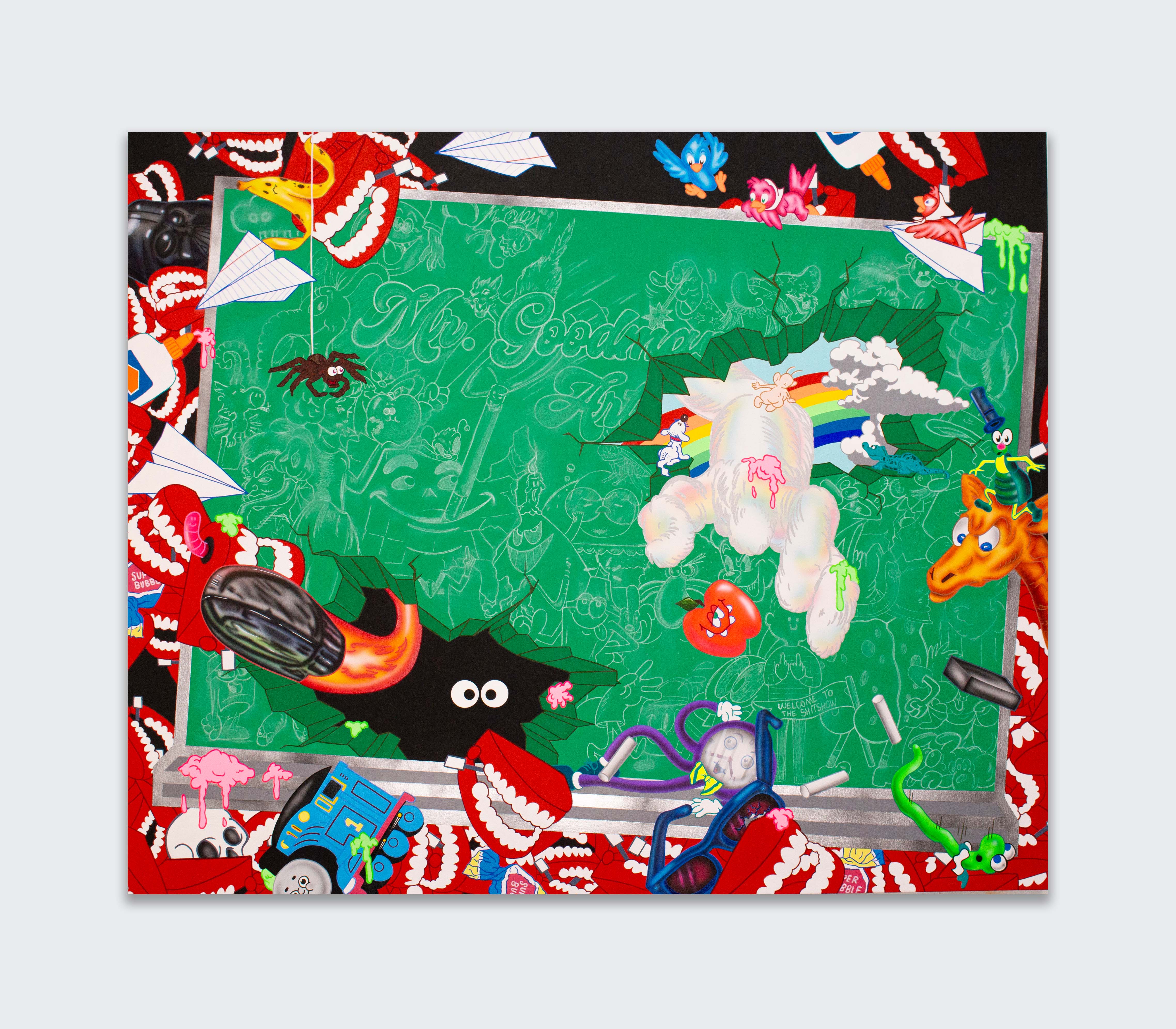Topics in Hard Edges: Drawing, Painting & Mixed Media